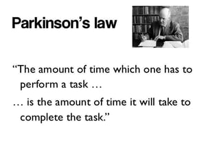 Parkinsons-Law